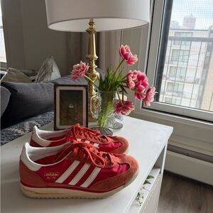 Adidas SL 72 Retro Sneakers – Red / White – Classic Vintage Style